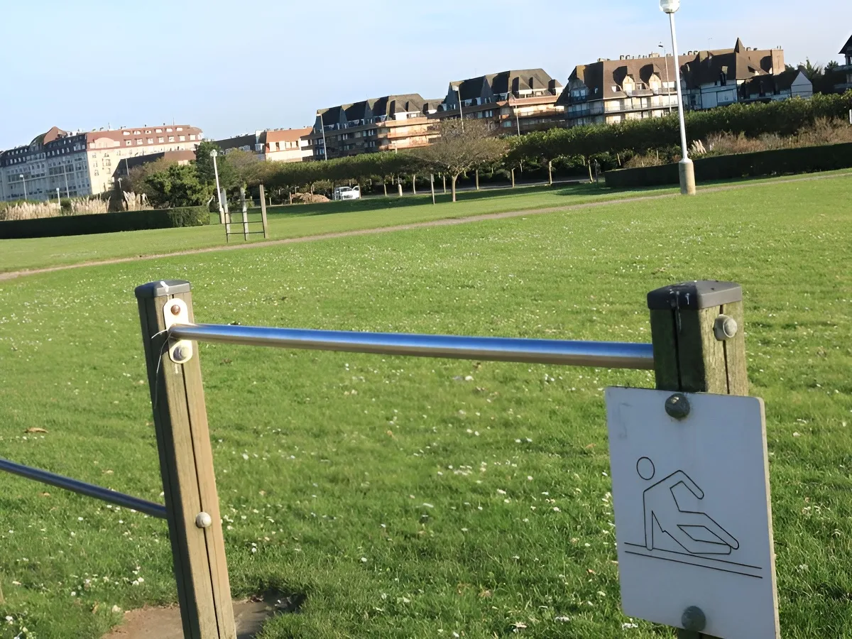 Parcours sportif des lais de mer de Deauville