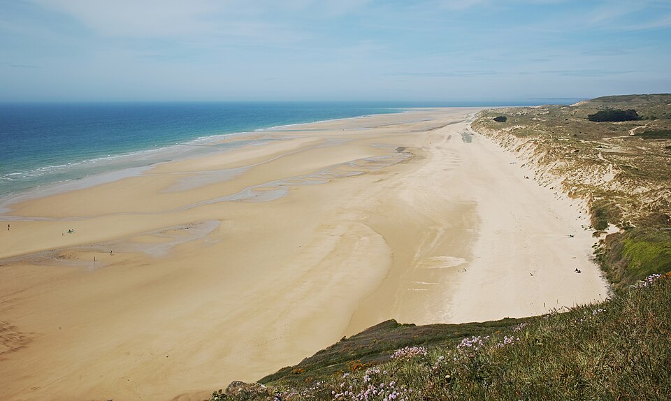 Plage de la Potinière à Carteret