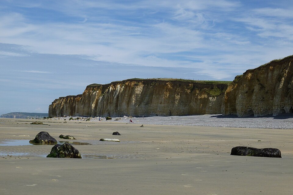Plage et falaise de Sotteville-sur-Mer
