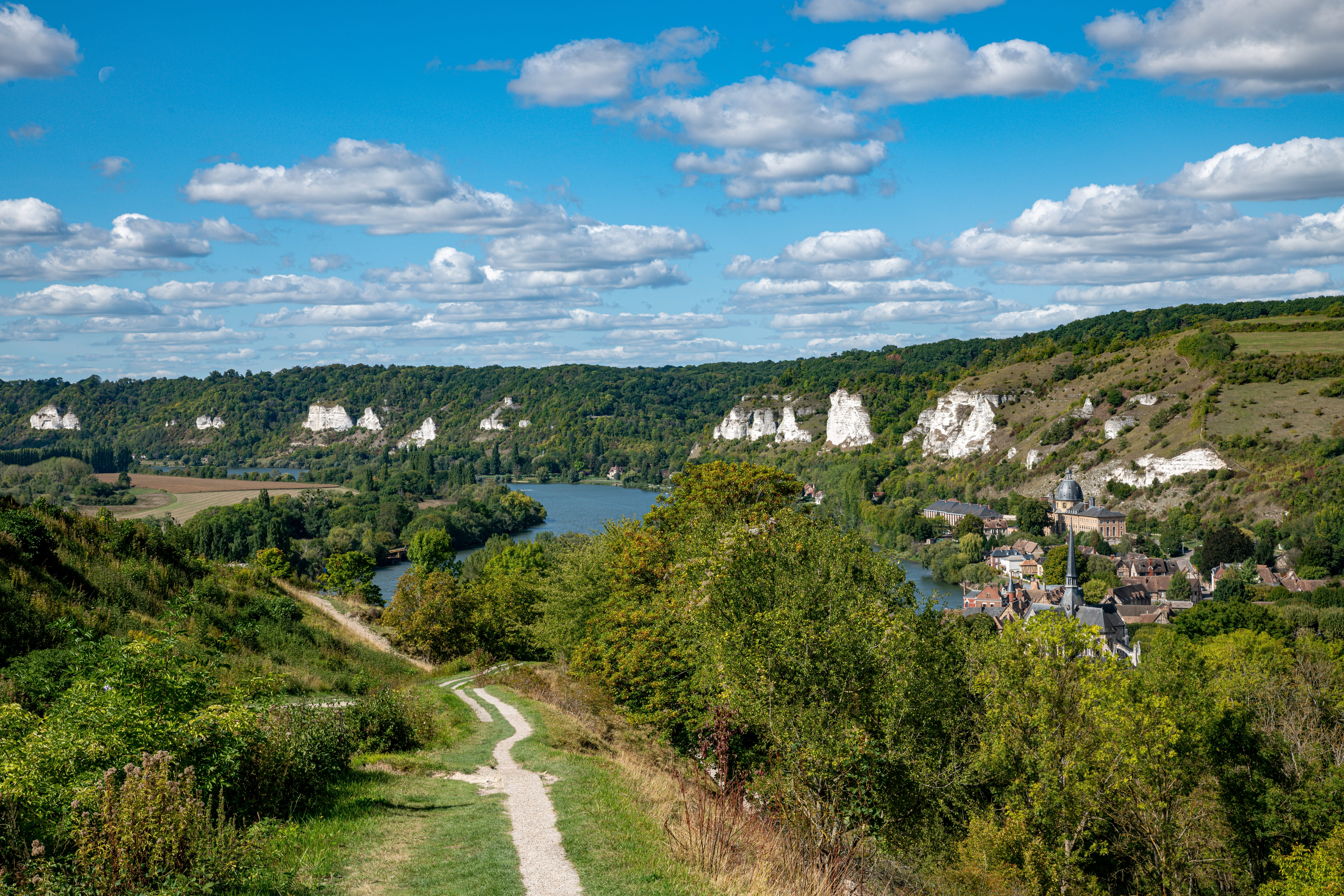 Randonnées sur les falaises Andelys