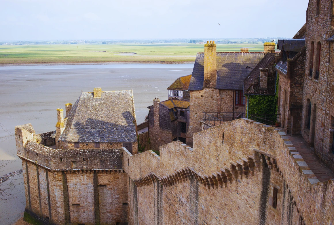 Remparts Mont-Saint-Michel
