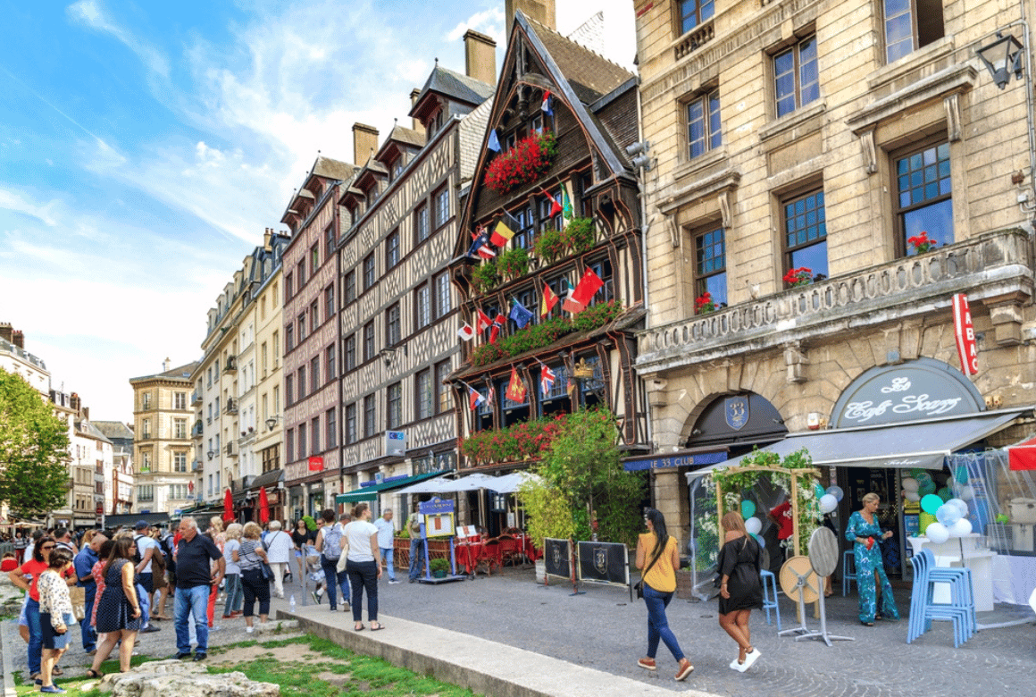 Rouen Place du marché