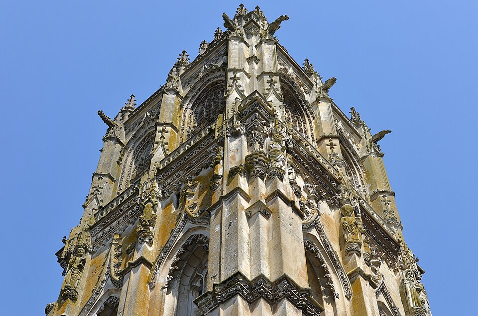 Tour de l église de la Madeleine Verneuil-sur-Avre_(Eure)