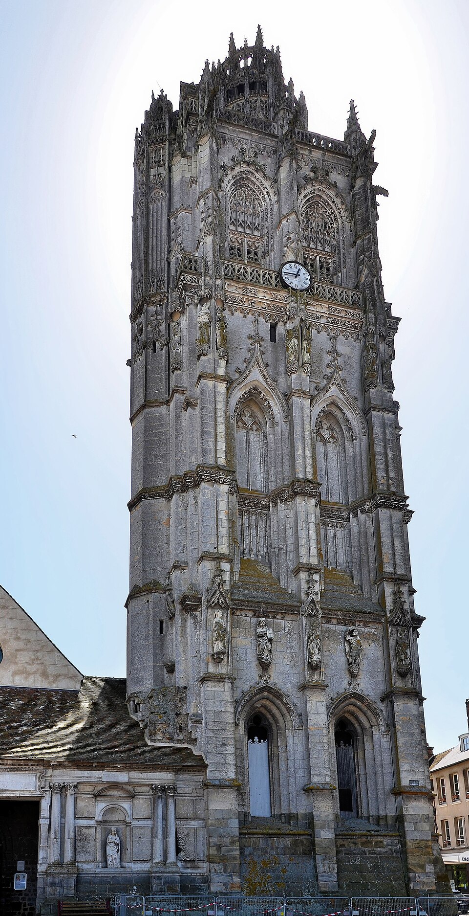 Tour de l église de la Madeleine Verneuil-sur-Avre_(Eure)