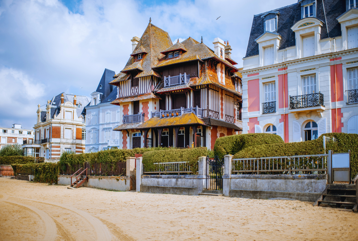 Trouville-sur-Mer maison au bord de la plage