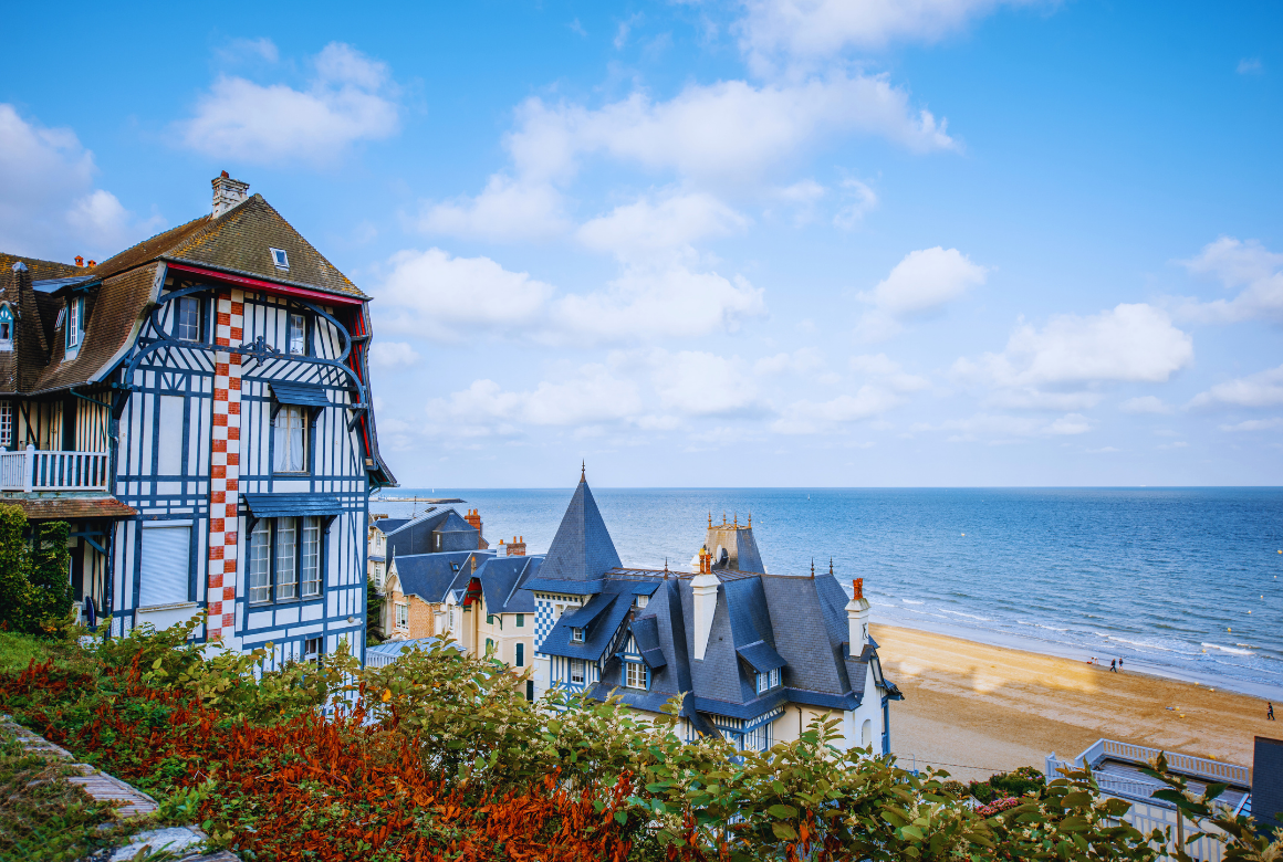 Trouville-sur-Mer vue mer