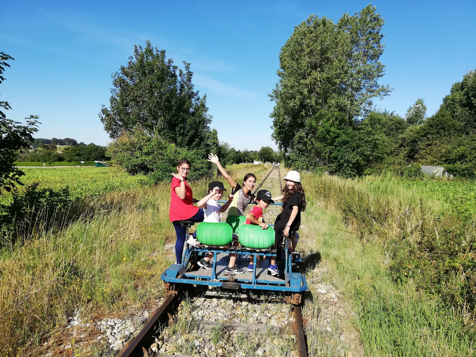 Vélo-Rails et Train Touristique Etretat Pays de Caux