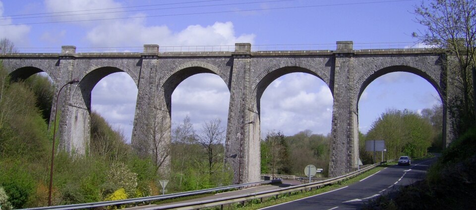 Viaduc de la Soulles à Coutances