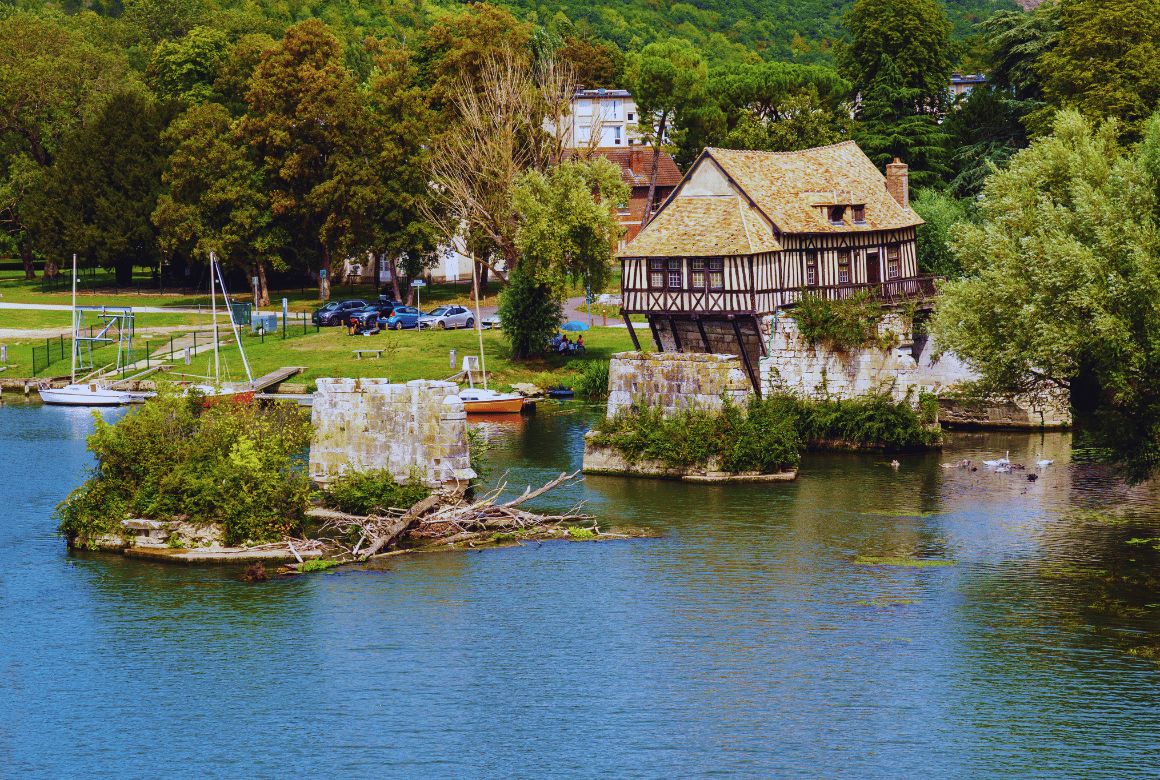 Le Vieux-Moulin à Vernon en Normandie