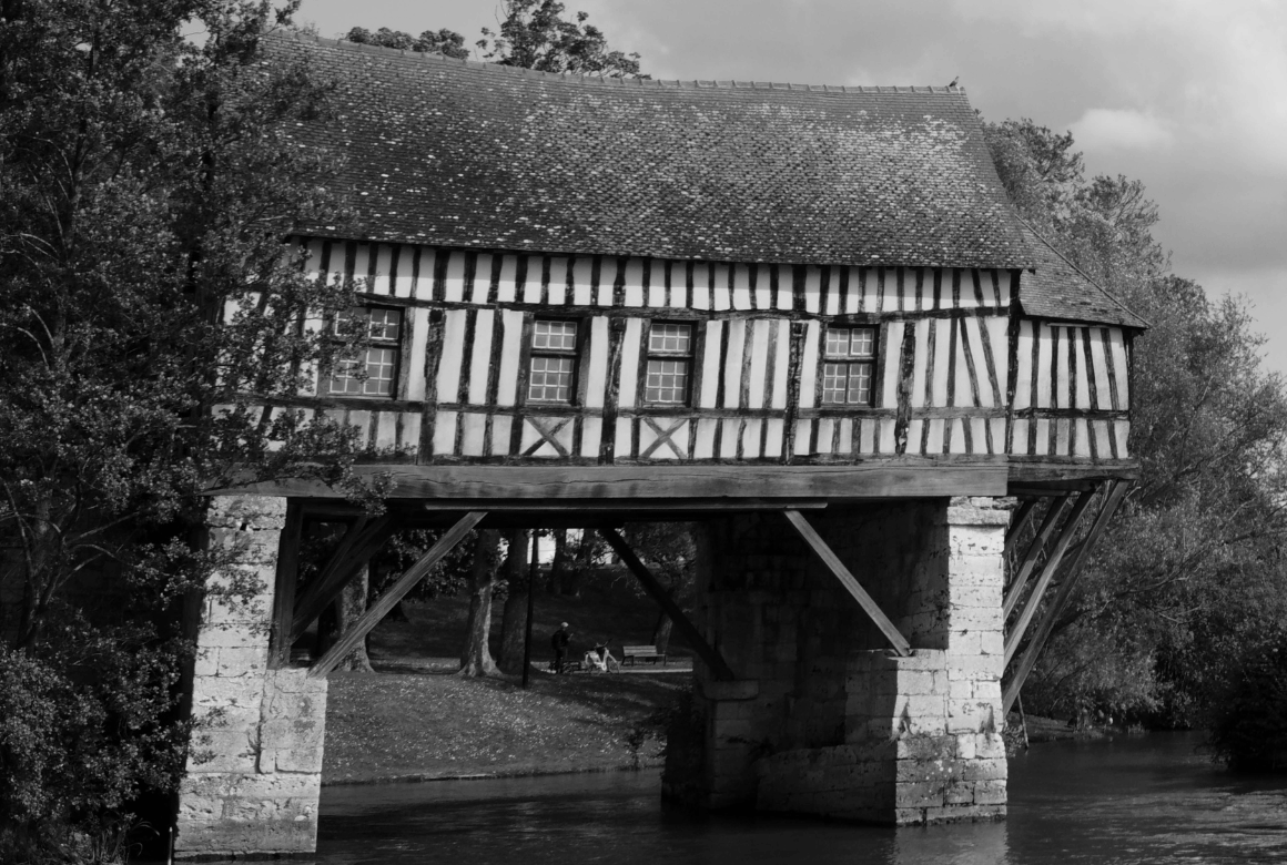 Le Vieux-Moulin à Vernon en Normandie