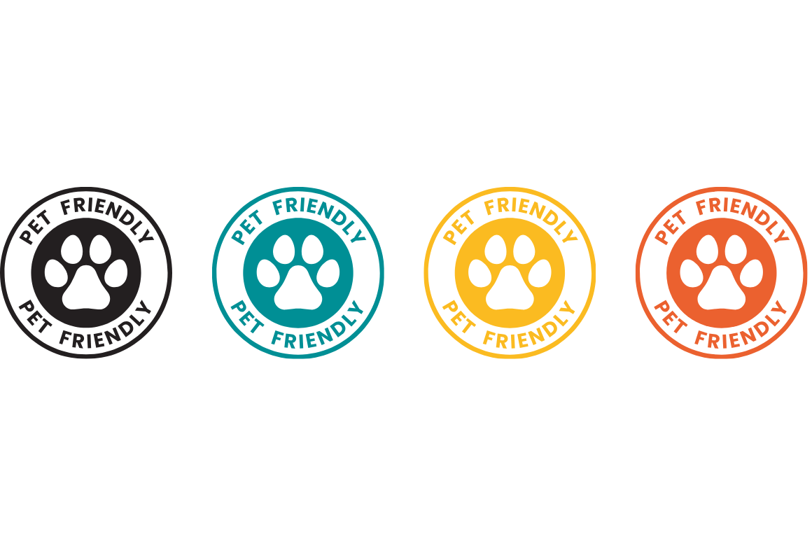 Labels pet friendly couleurs Explorissima