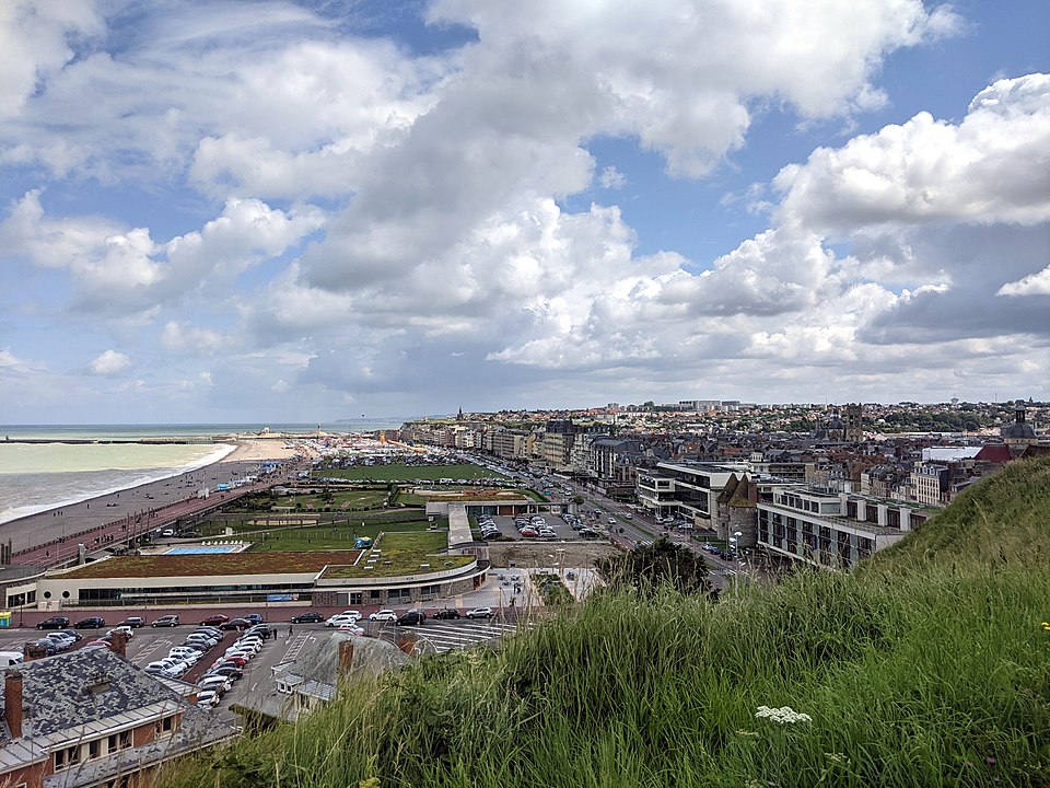 Vue de la ville Dieppe