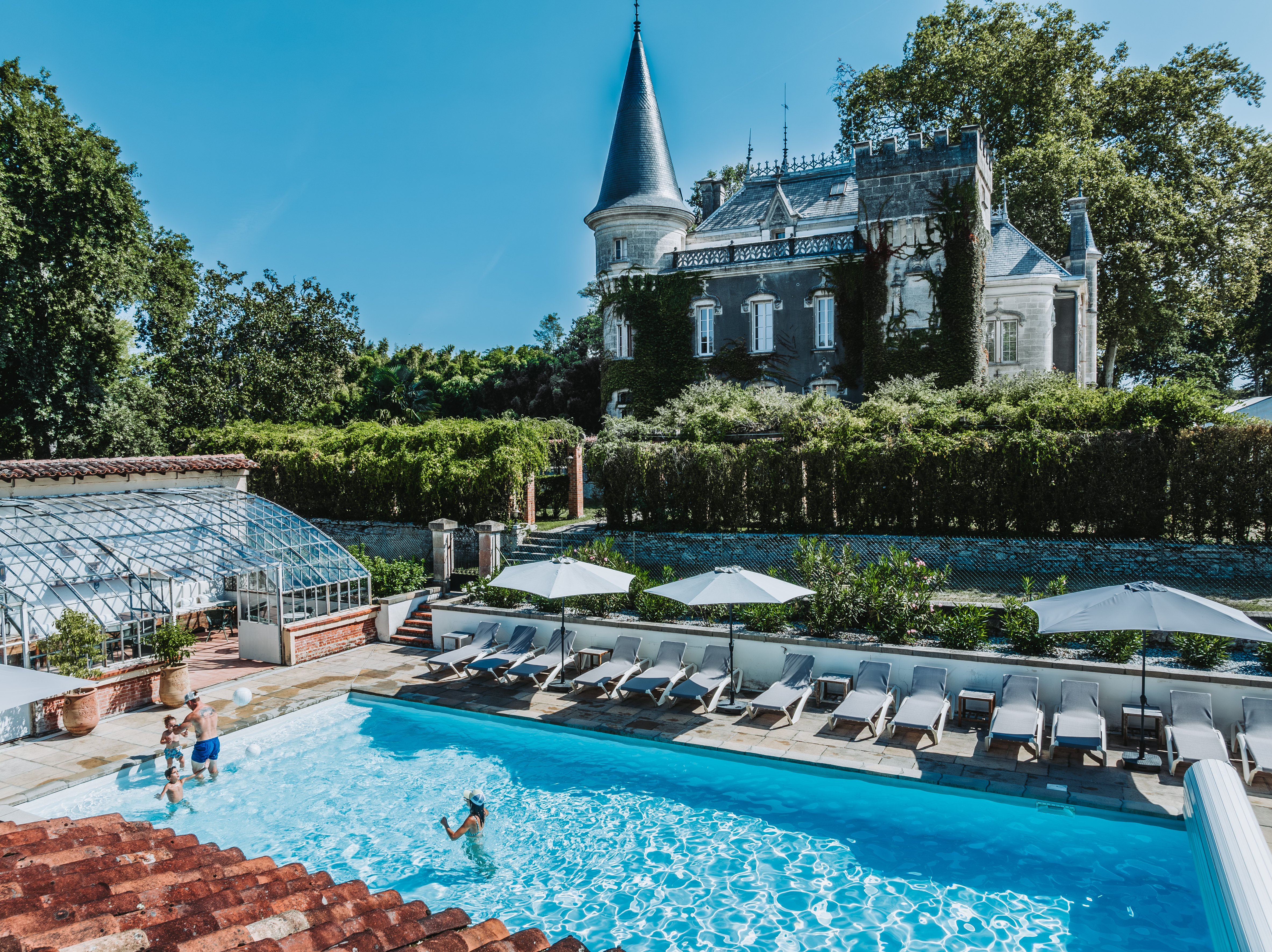© Stephane AmelinckLINXE_Château Belle Epoque_La piscine