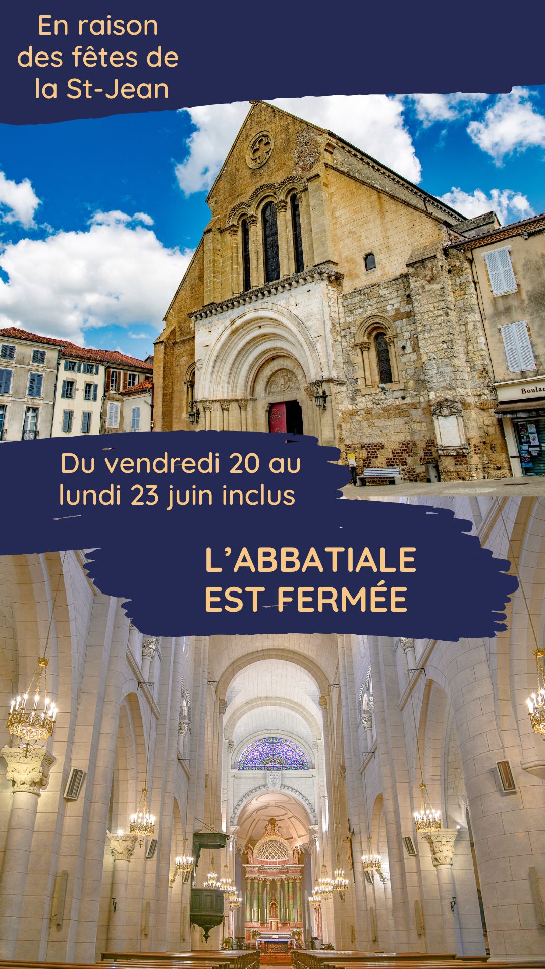OTLCAbbatiale fermée
