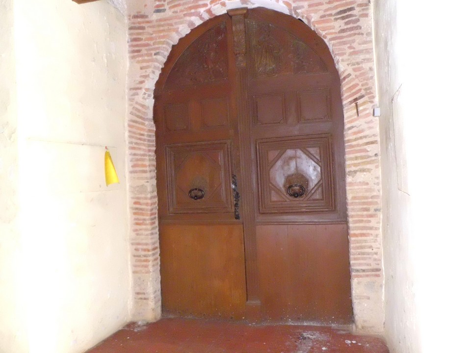 OT Landes ArmagnacArthez d'Armagnac - Eglise - Entrée