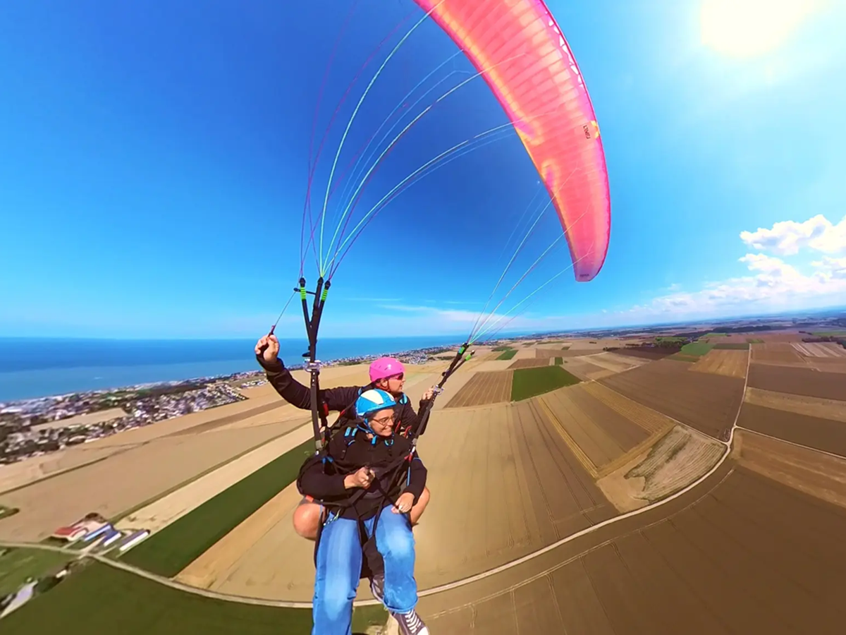 Plaine Altitudebernieres-sur-mer-parapente