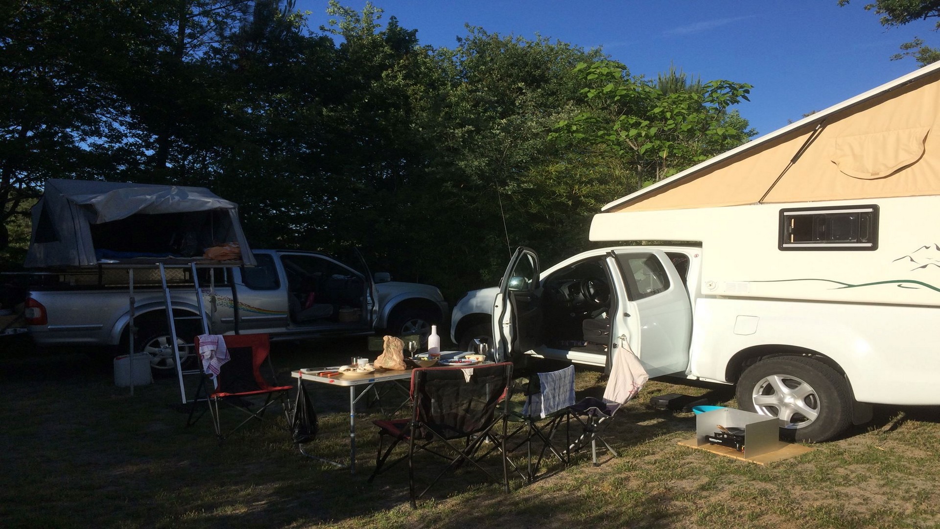 Camping des ForgesCamping des forges camionette