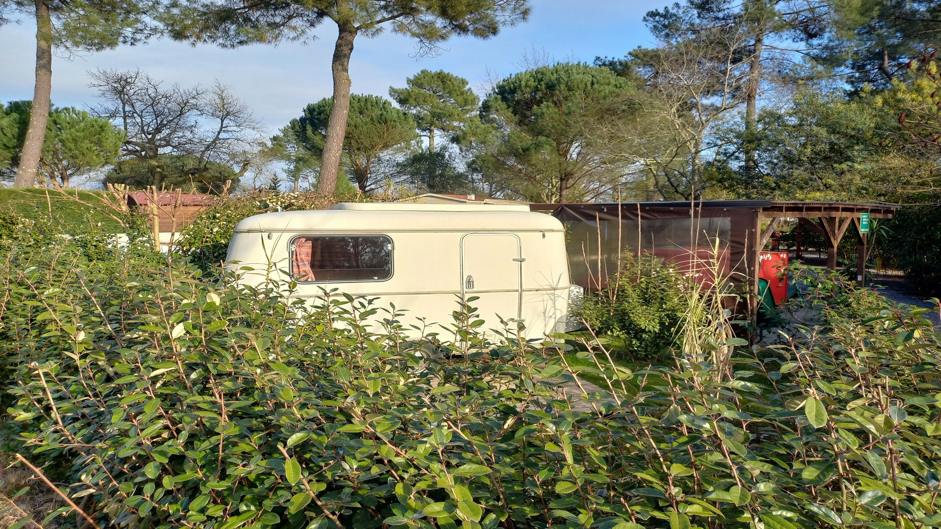 Camping des ForgesCamping des Forges caravane
