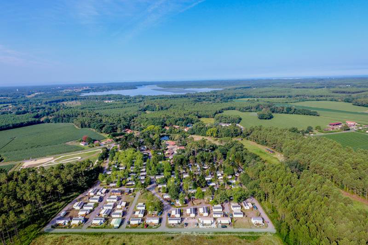 camping Landes AzurCamping Landes Azur lac