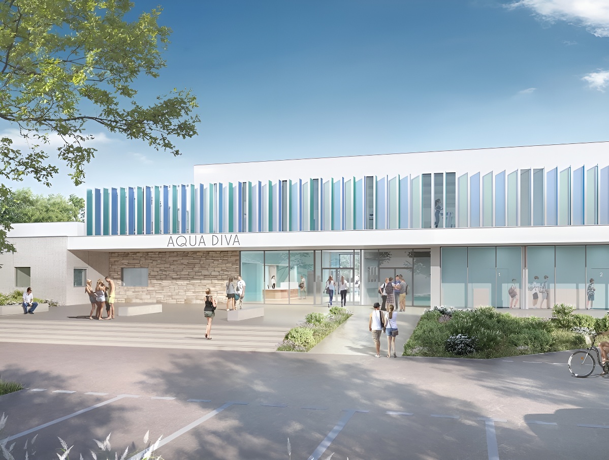 Aqua DivaCentre aqualudique Aqua Diva BVL Architecture