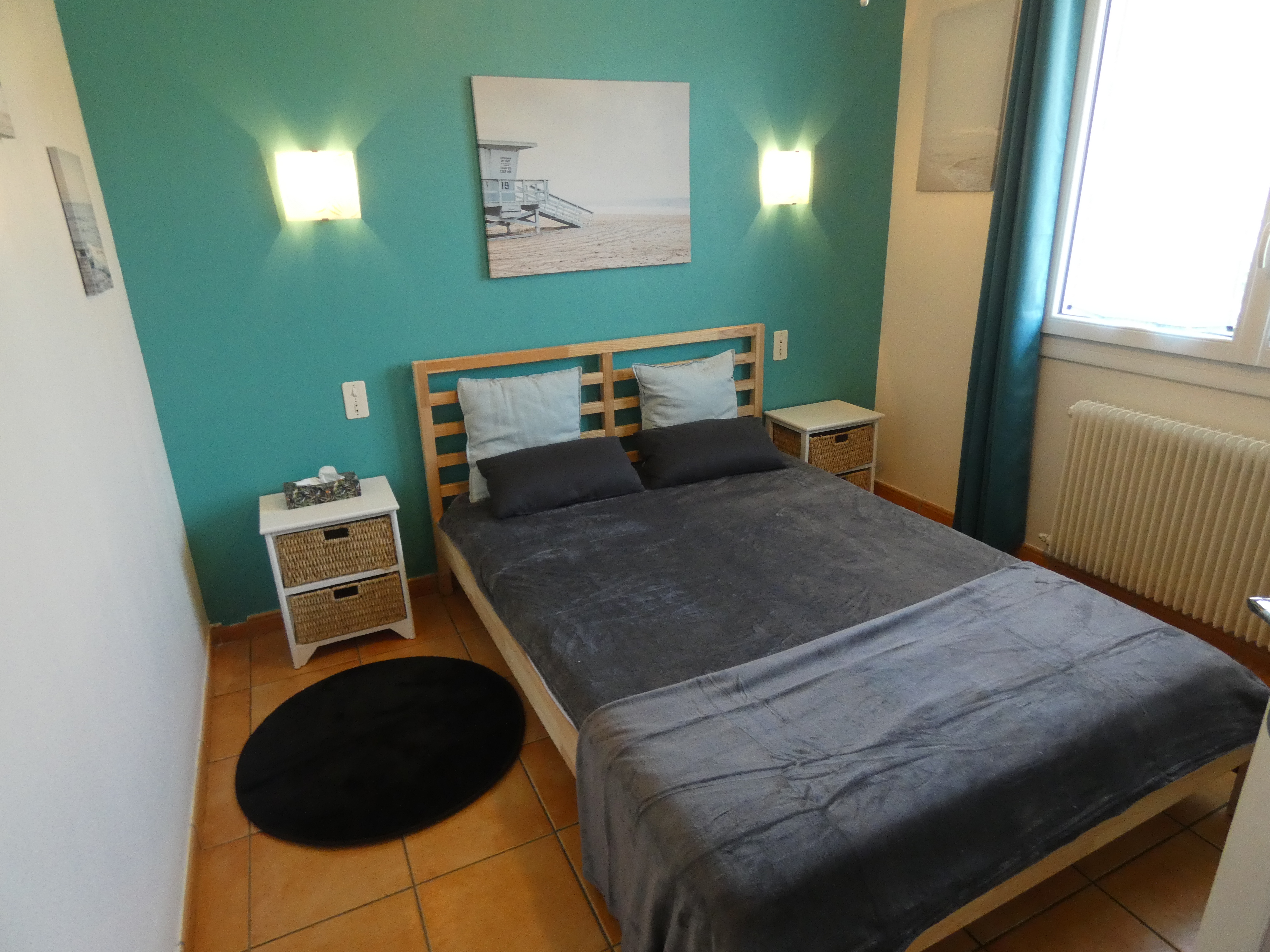 GDF40chambre du Gite Laviolle à Onesse-Laharie avec Gîtes de France Landes