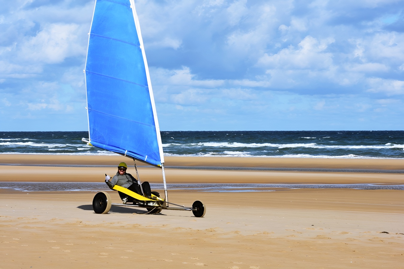 MSCHAFFchar en solo à Omaha Beach