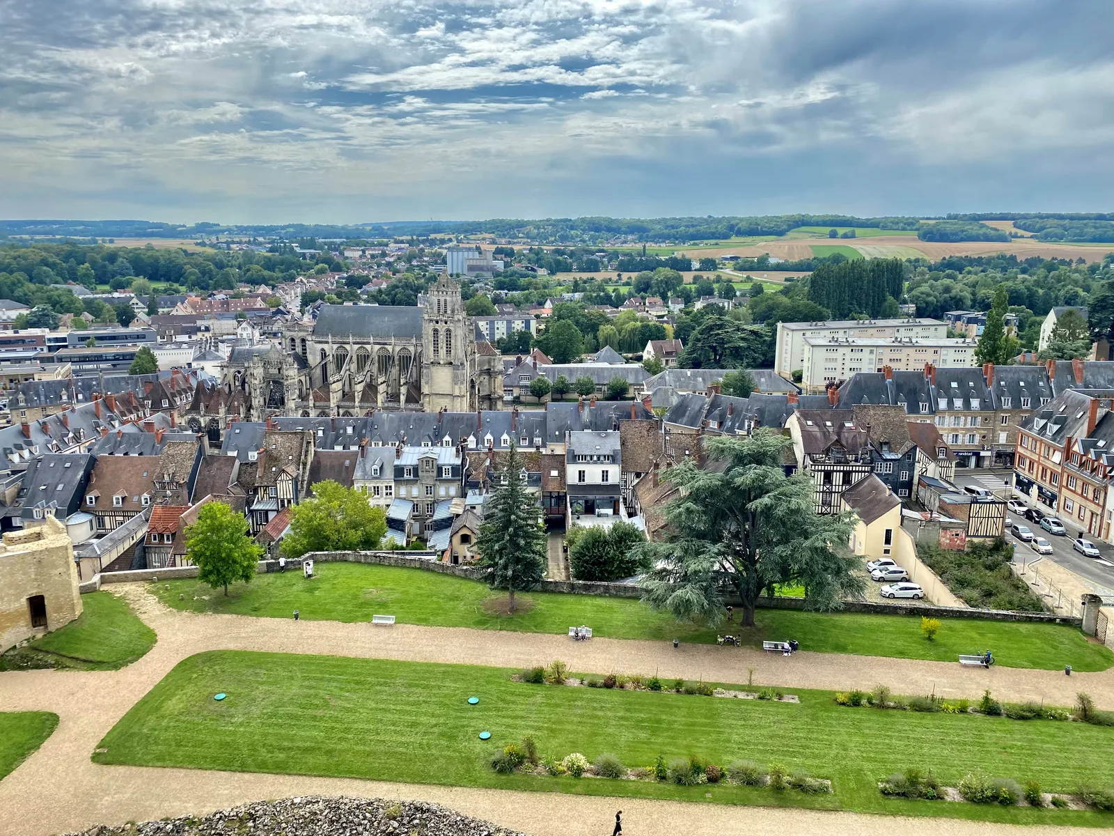 Parc château de Gisors