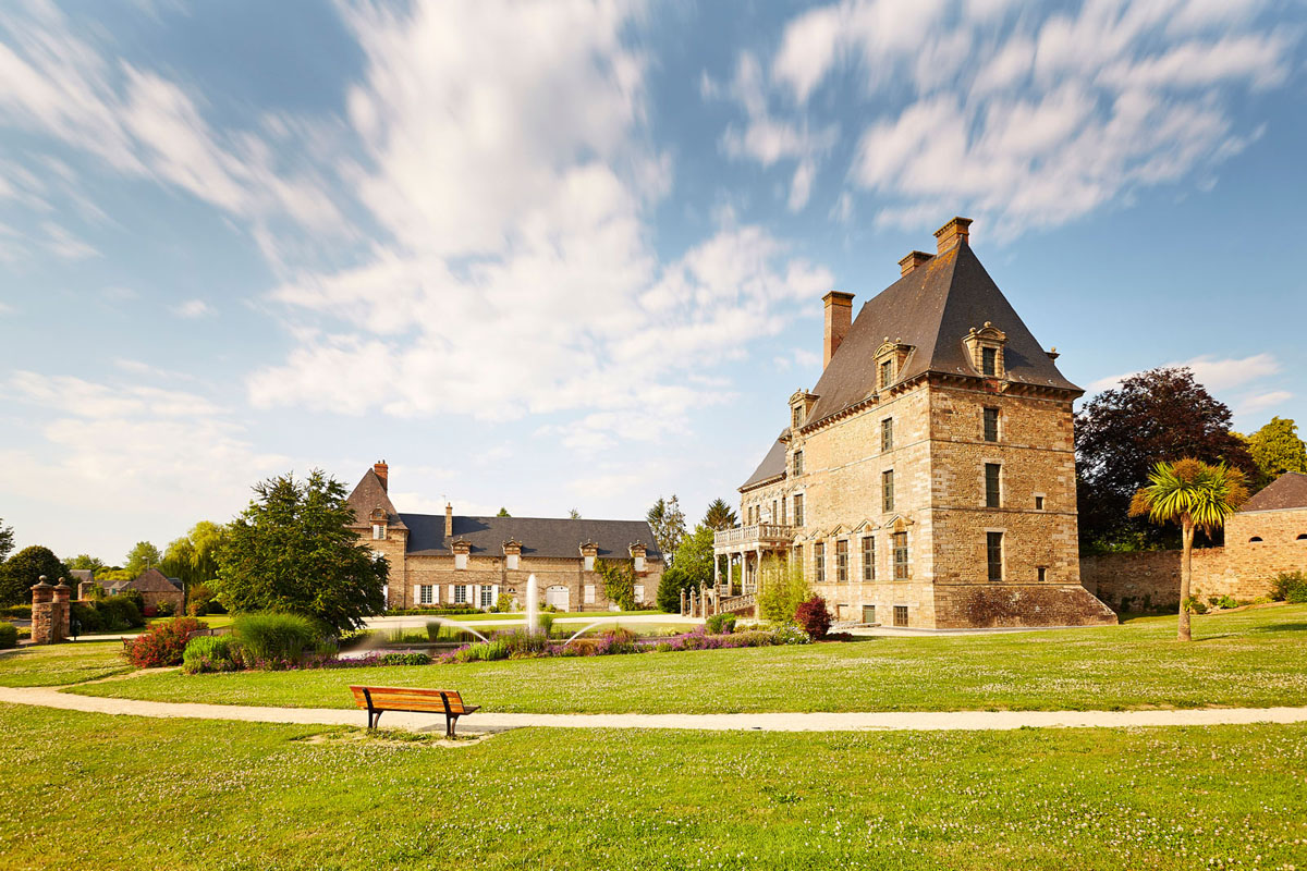 Alexandre LamoureuxChâteau des Montgommery de Ducey, côté jardin