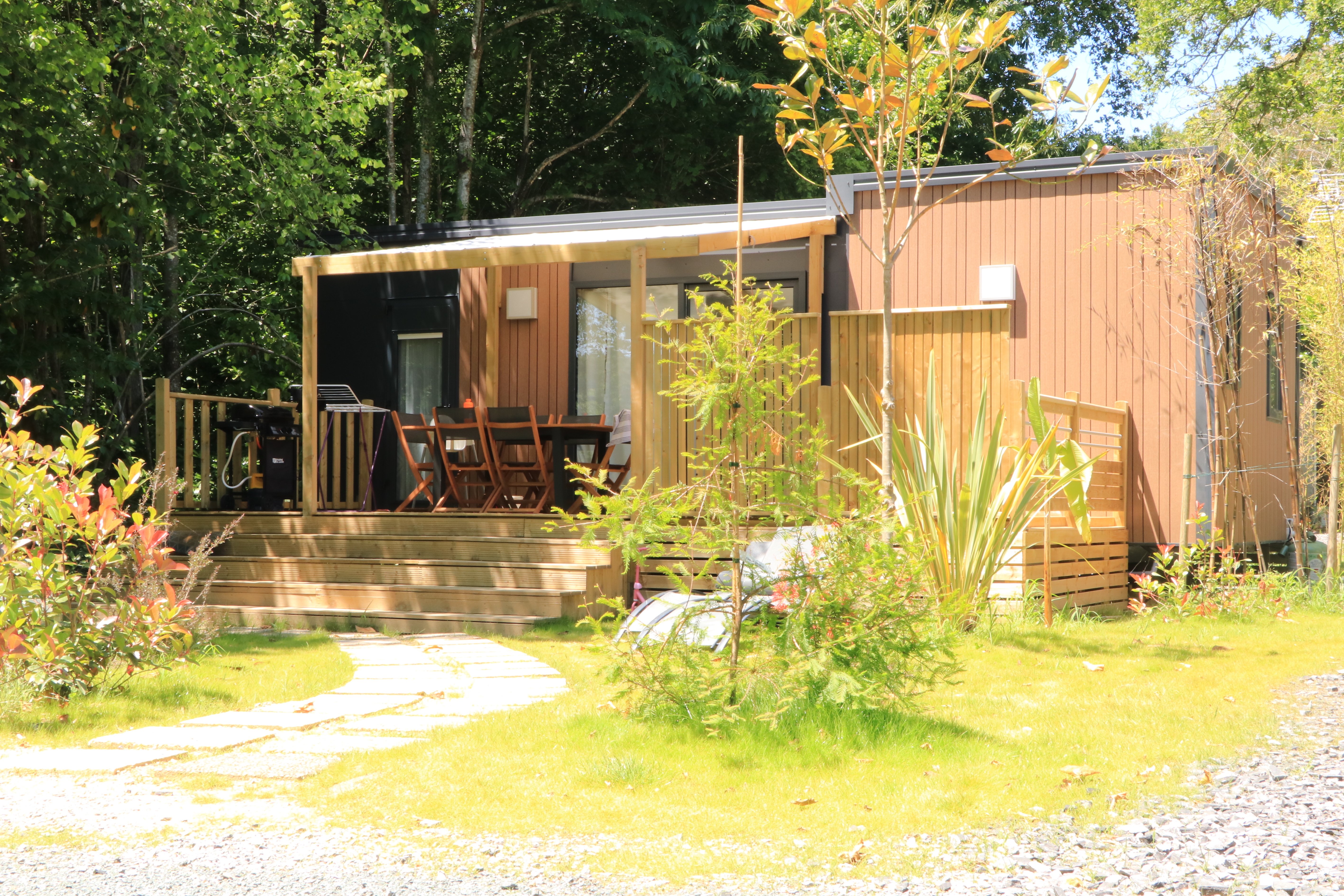 camping le ruisseaucottage priv spa 4-6