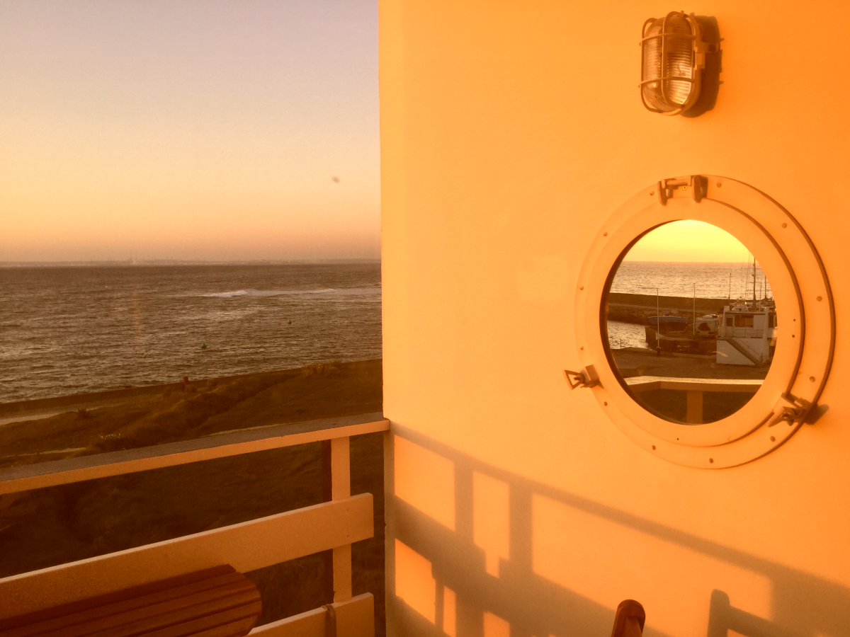 Le Phare - Deauville. C.HCoucher de Soleil au Phare. Le Phare- Deauville