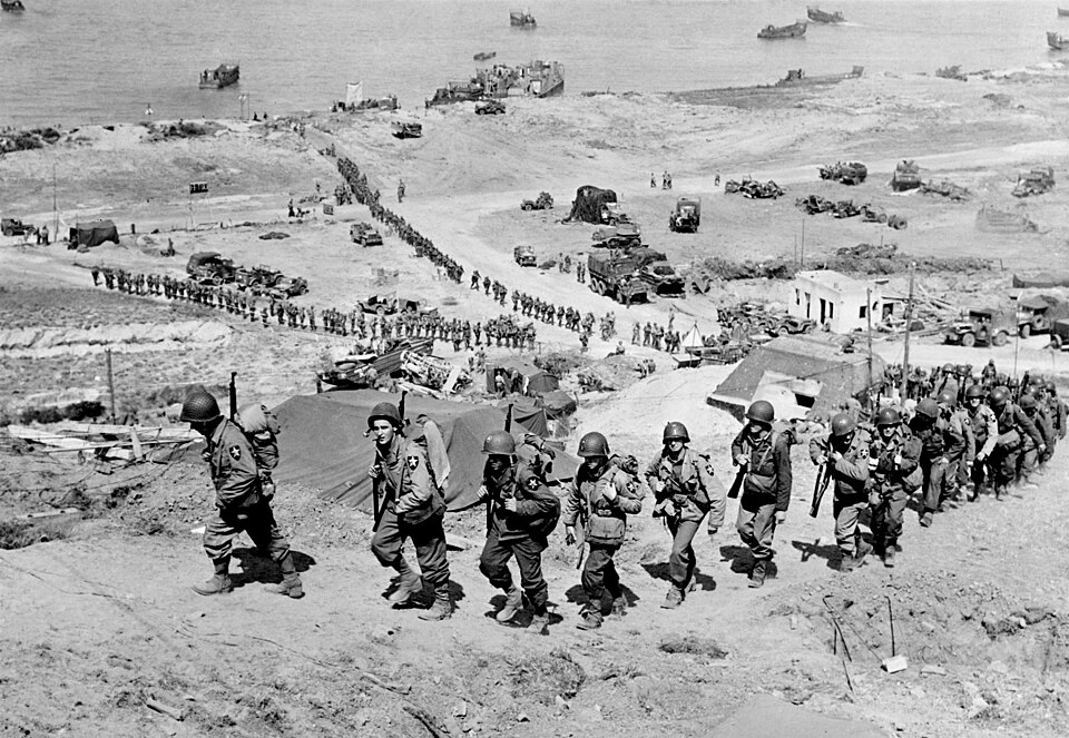 Debarquement à Omaha Beach