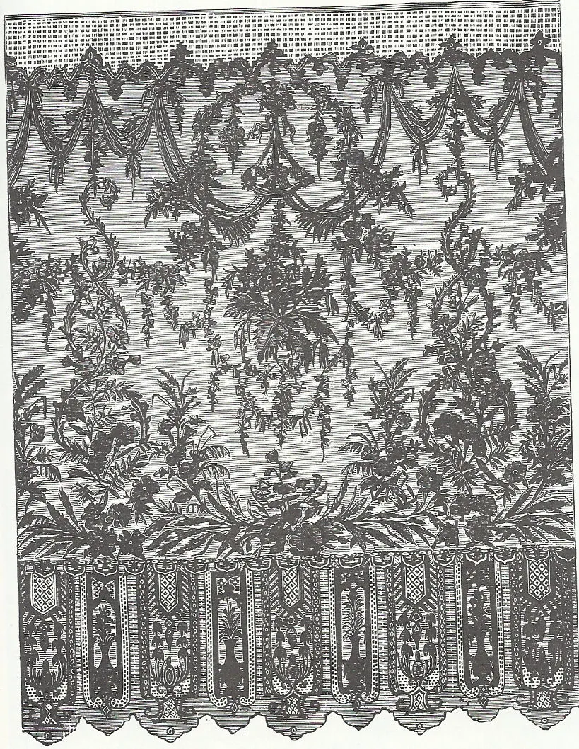 Dentelle de Bayeux fin 19e