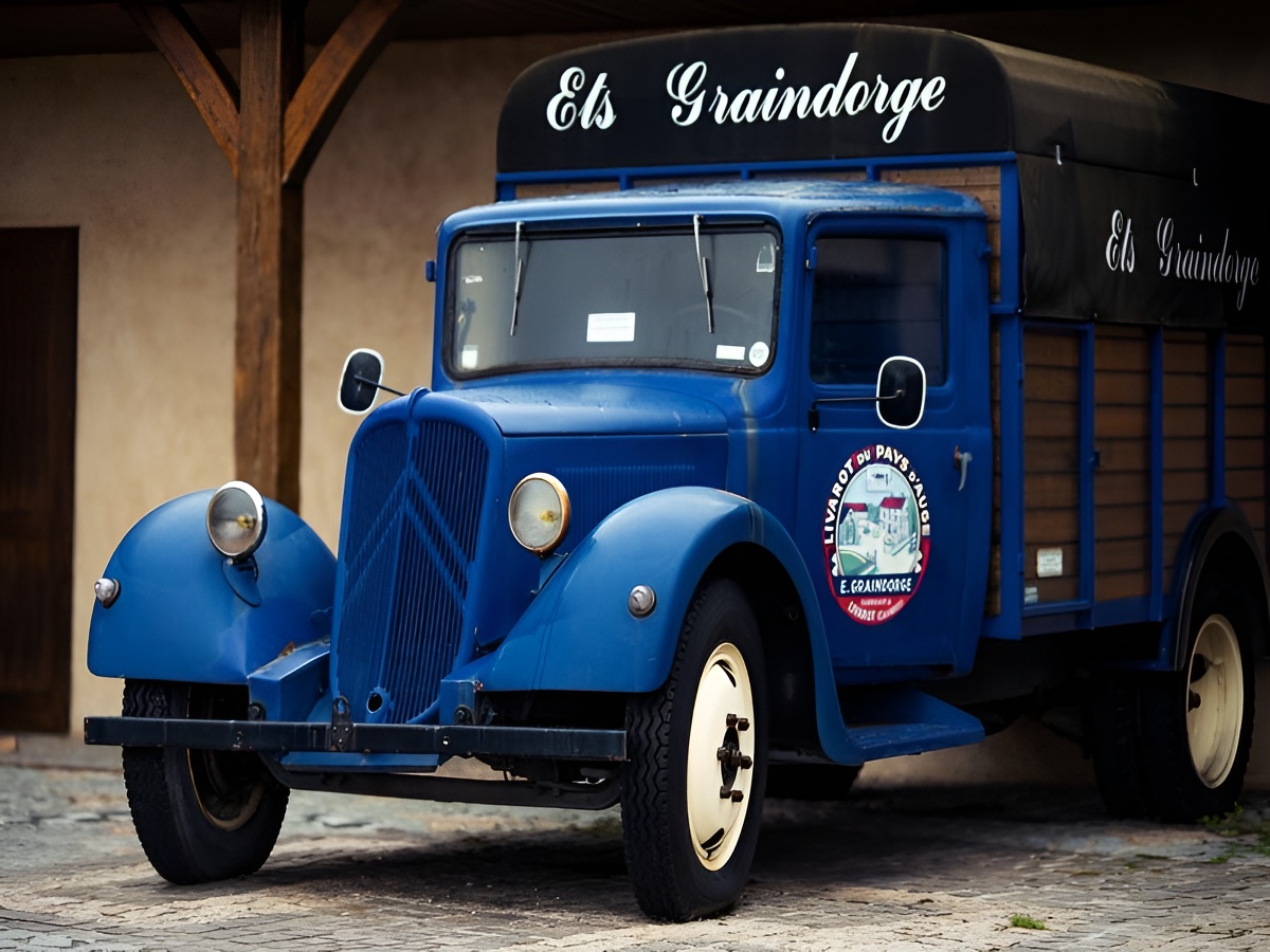 Fromagerie GraindorgeCamion de la fromagerie Graindorge