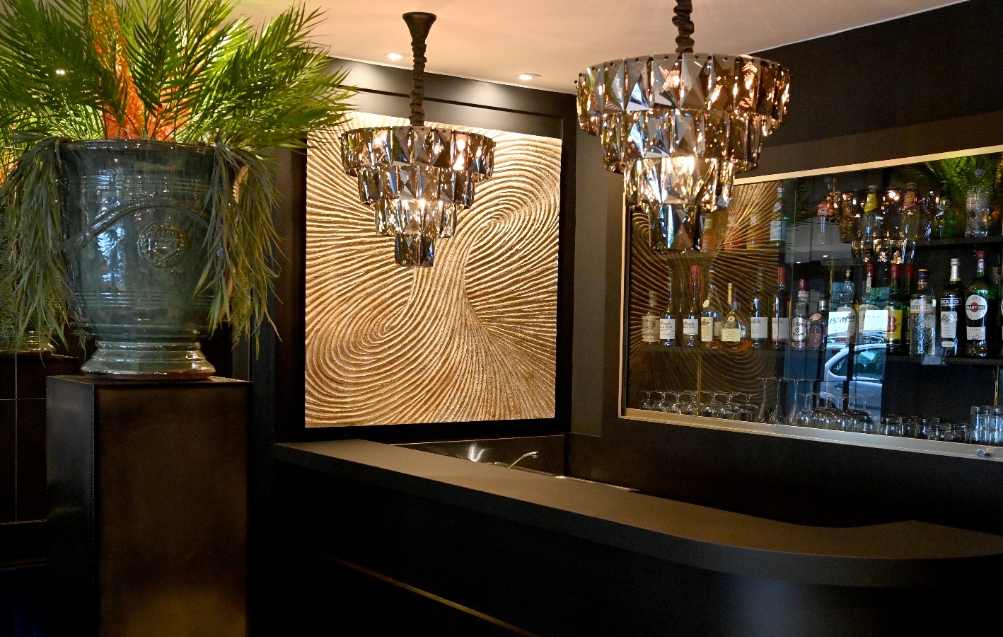 © Hôtel des Quatrans CaenHotel des Quatrans Bar