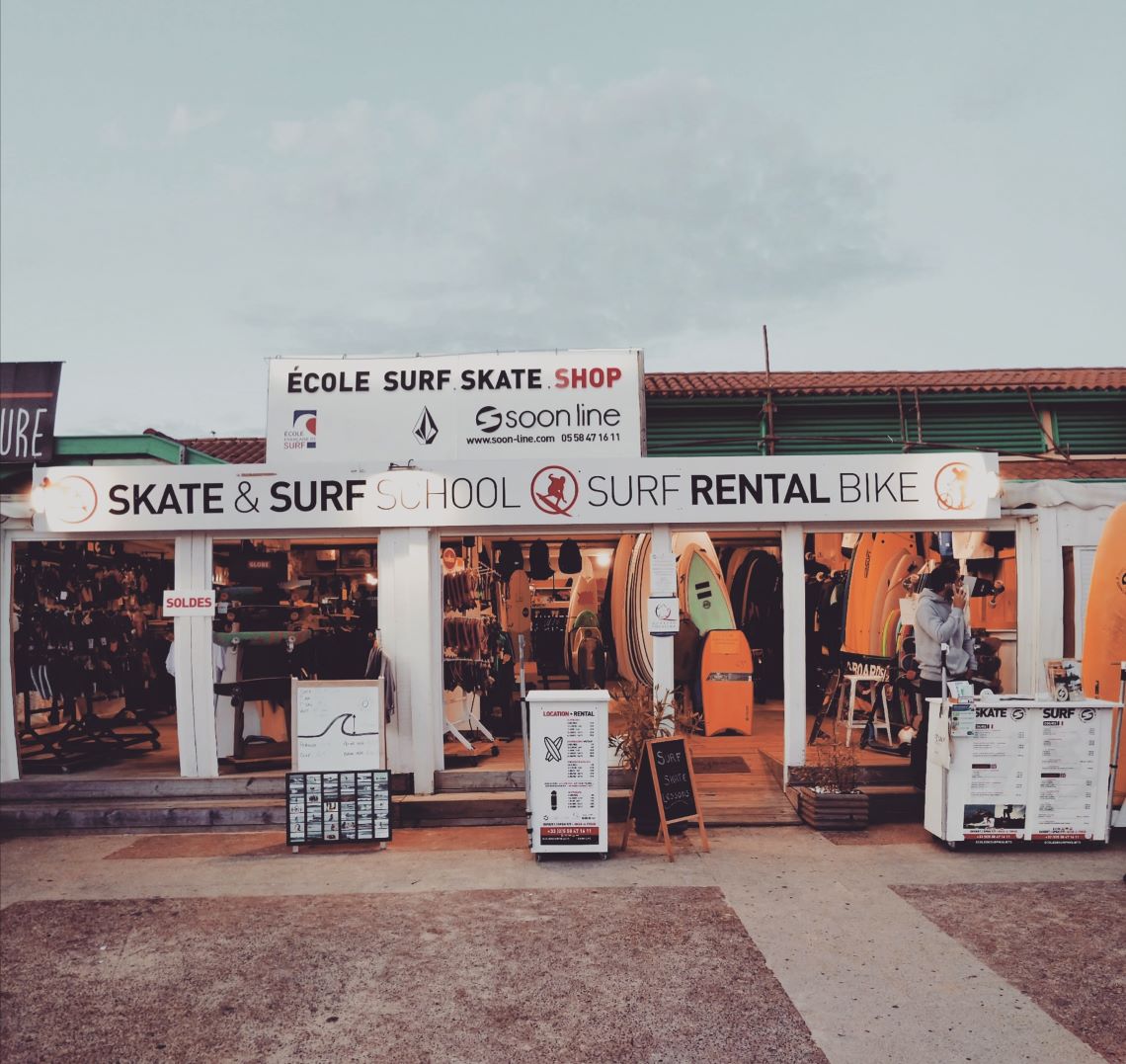 soonlineEcole de surf & skate Soonline_Moliets __landesatlantiquesud