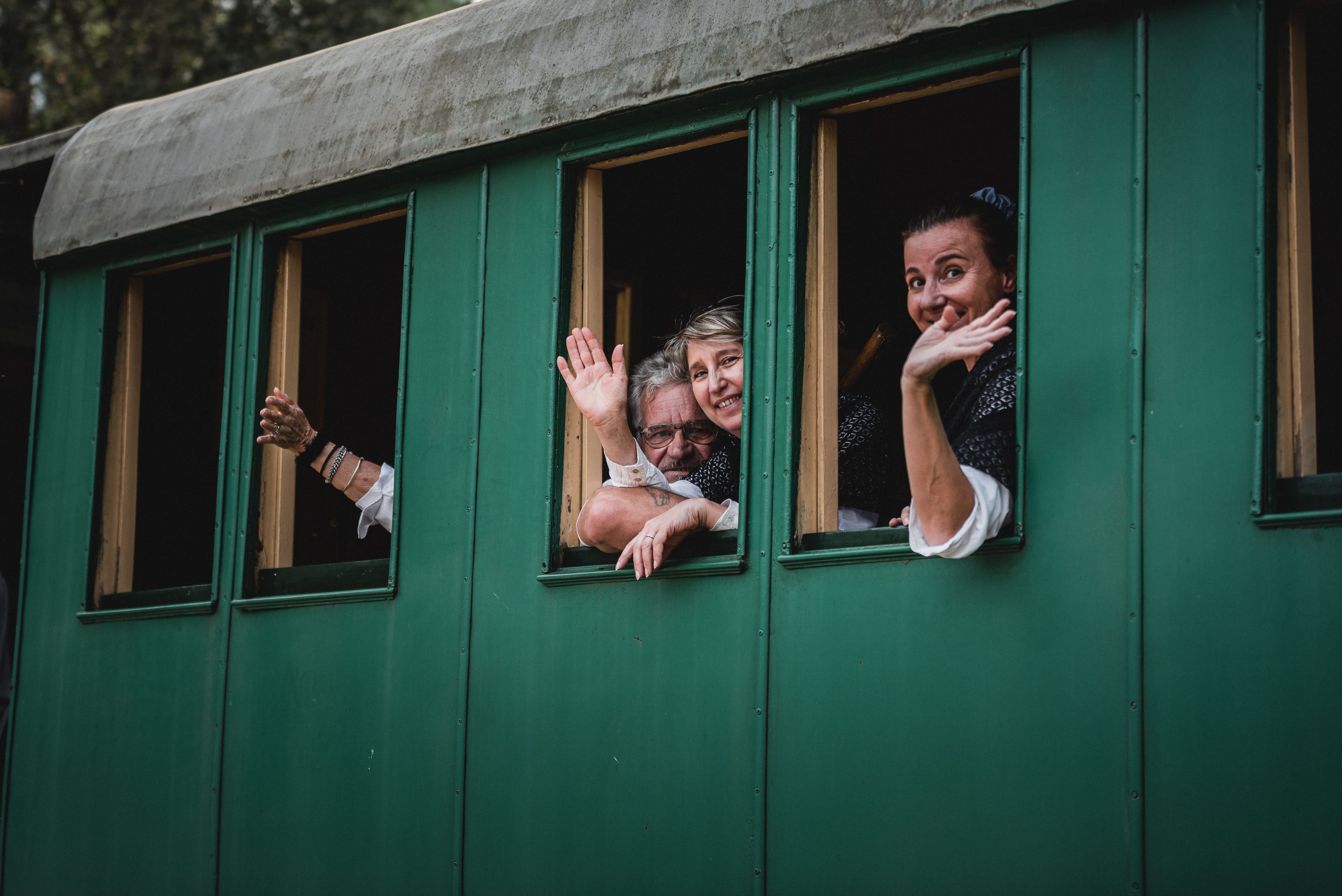 Yohan Espiaube - Ecomusée de MarquèzeDépart en train
