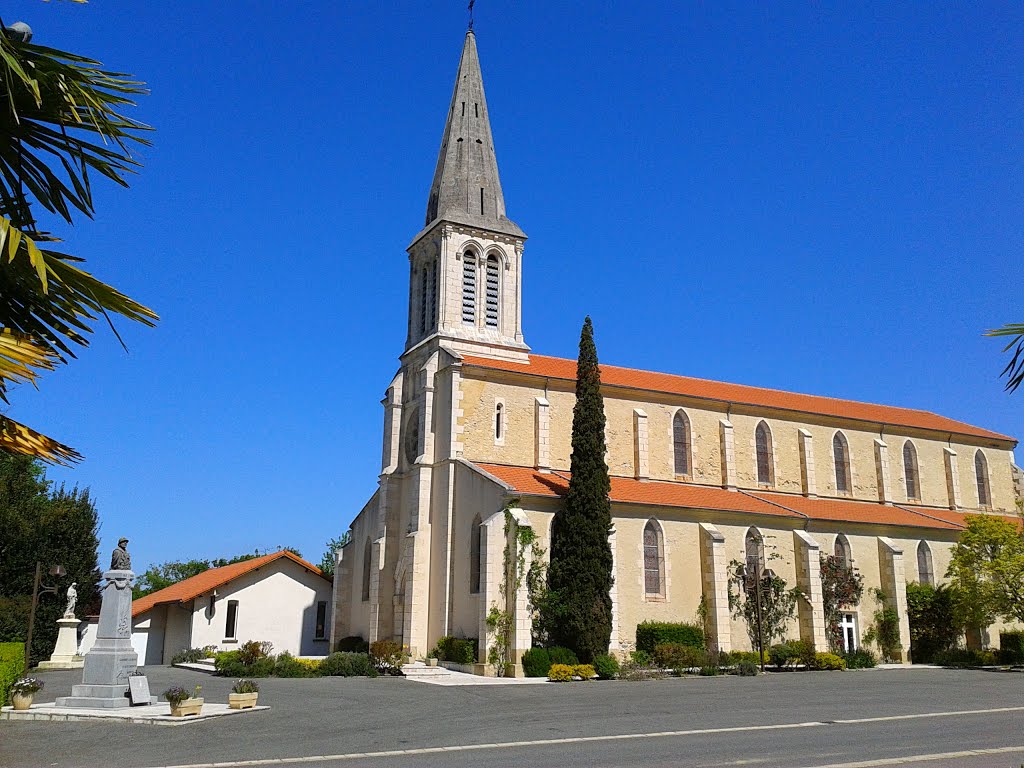MapioEglise de Gamarde ©Mapio