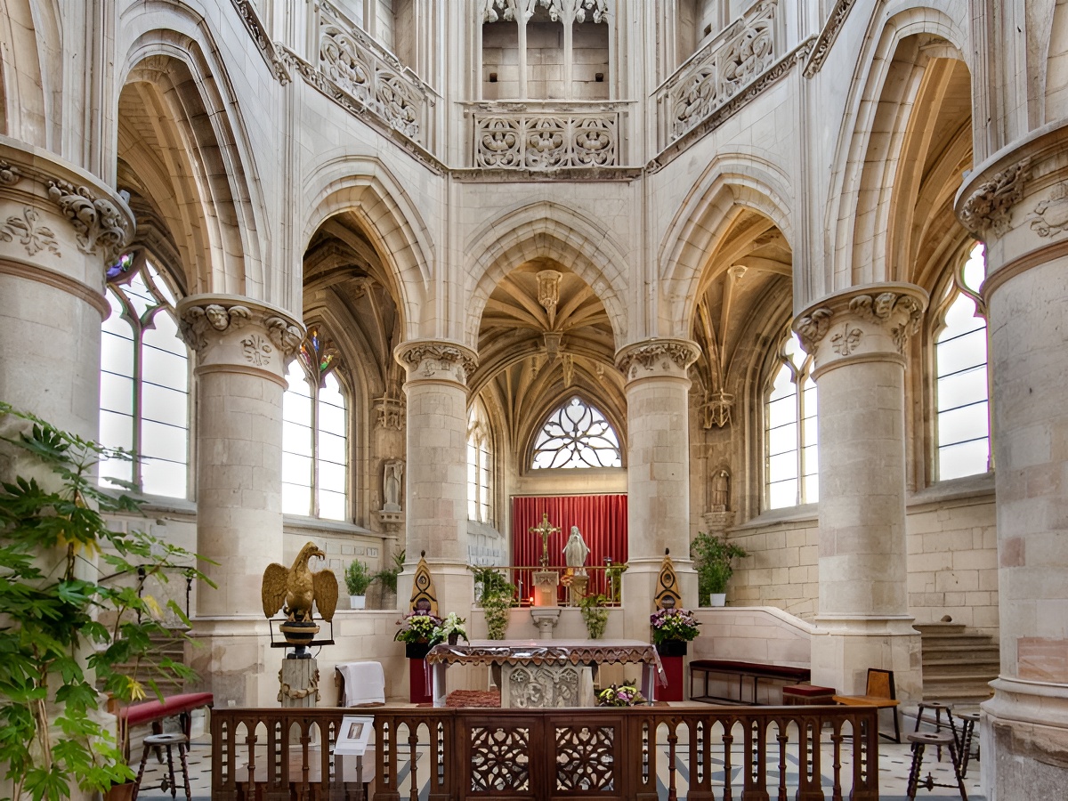 J.BasileEglise Ste Trinité à Falaise