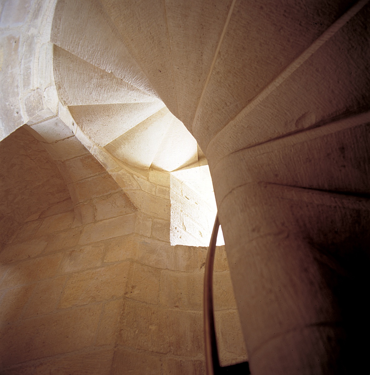 Ville de FalaiseEscalier de la tour Talbot Château Guillaume le Conquérant FALAISE