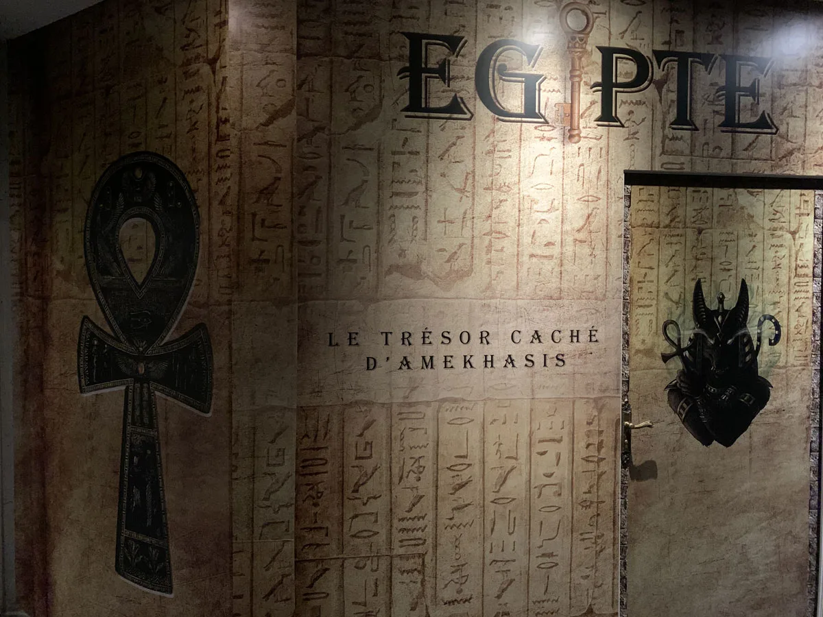 Escape Game Egypte « Le trésor d’Amékhasis »