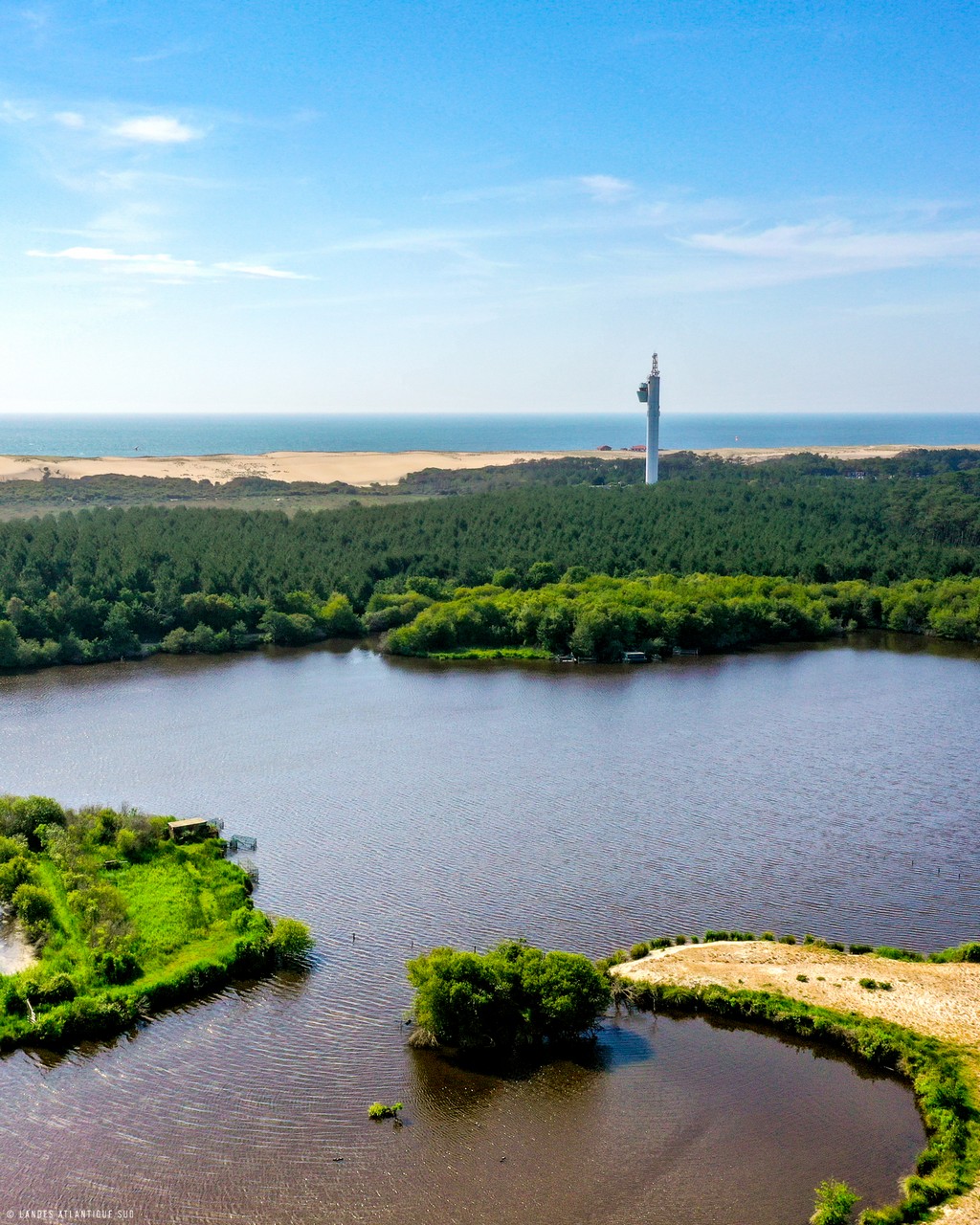 Landes Atlantique SudEtang de Moisan Messanges Landes Atlantique Sud