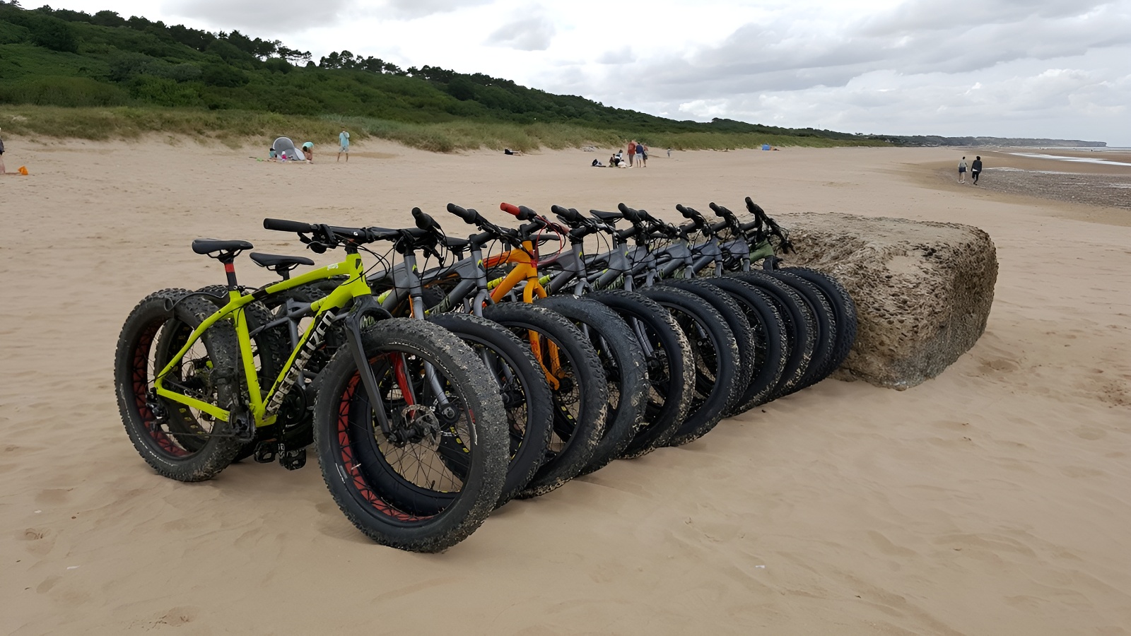 Eolia NormandieFAT BIKE A COLLEVILLE SUR MER