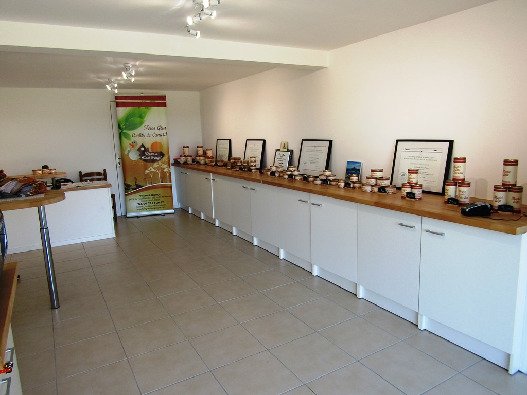 OT TCFerme du Haut Pouyet - La boutique
