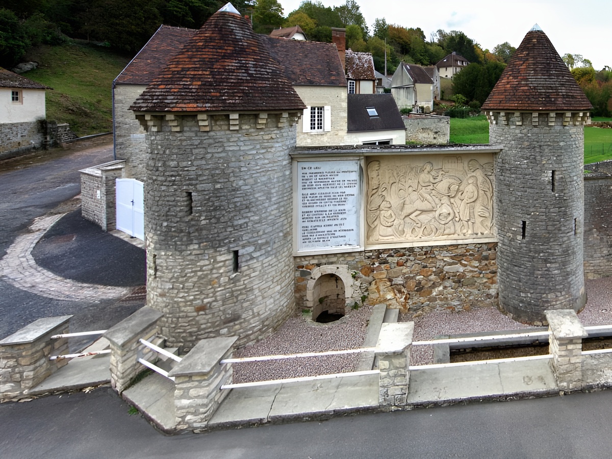 Circuit_des_remparts_Fontaine d'Arlette_Falaise ©Jacques BasileCircuit_des_remparts