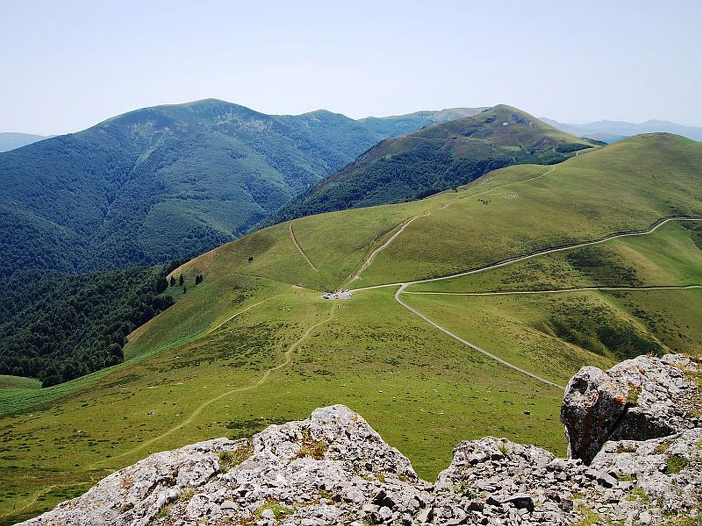 Maité HarlouchetForêt Iraty montagnes - Maité Harlouchet - Iraty
