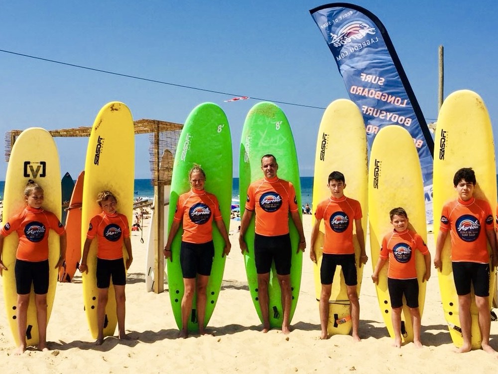 L'AgréouL'Agréou École de surf 2018