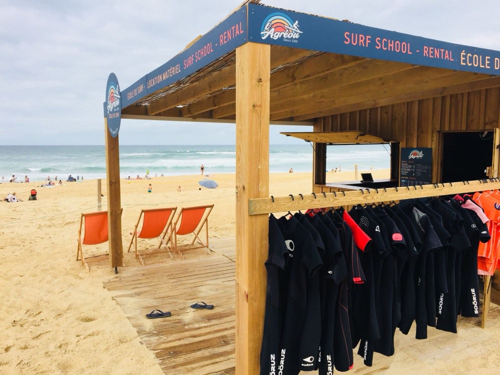 L'AgréouL'Agréou École de surf 2018