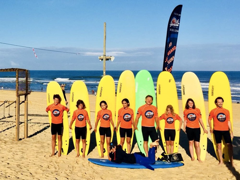 L'AgréouL'Agréou École de surf 2018
