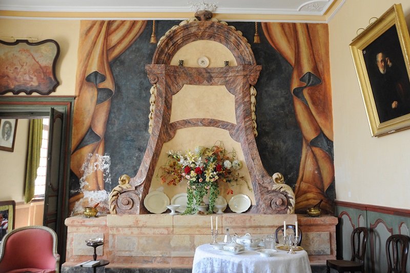 © Anne Lanta / www.kreaphoto.com2012_GAUJACQ_Intérieur château