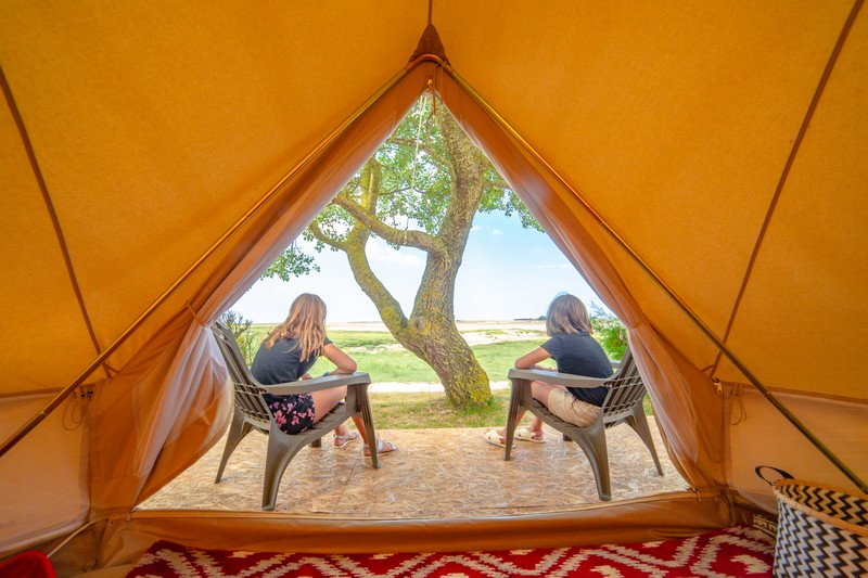 Jim prodglamping au camping du havre de regneville ©JIMPROD - Coutances Tourisme